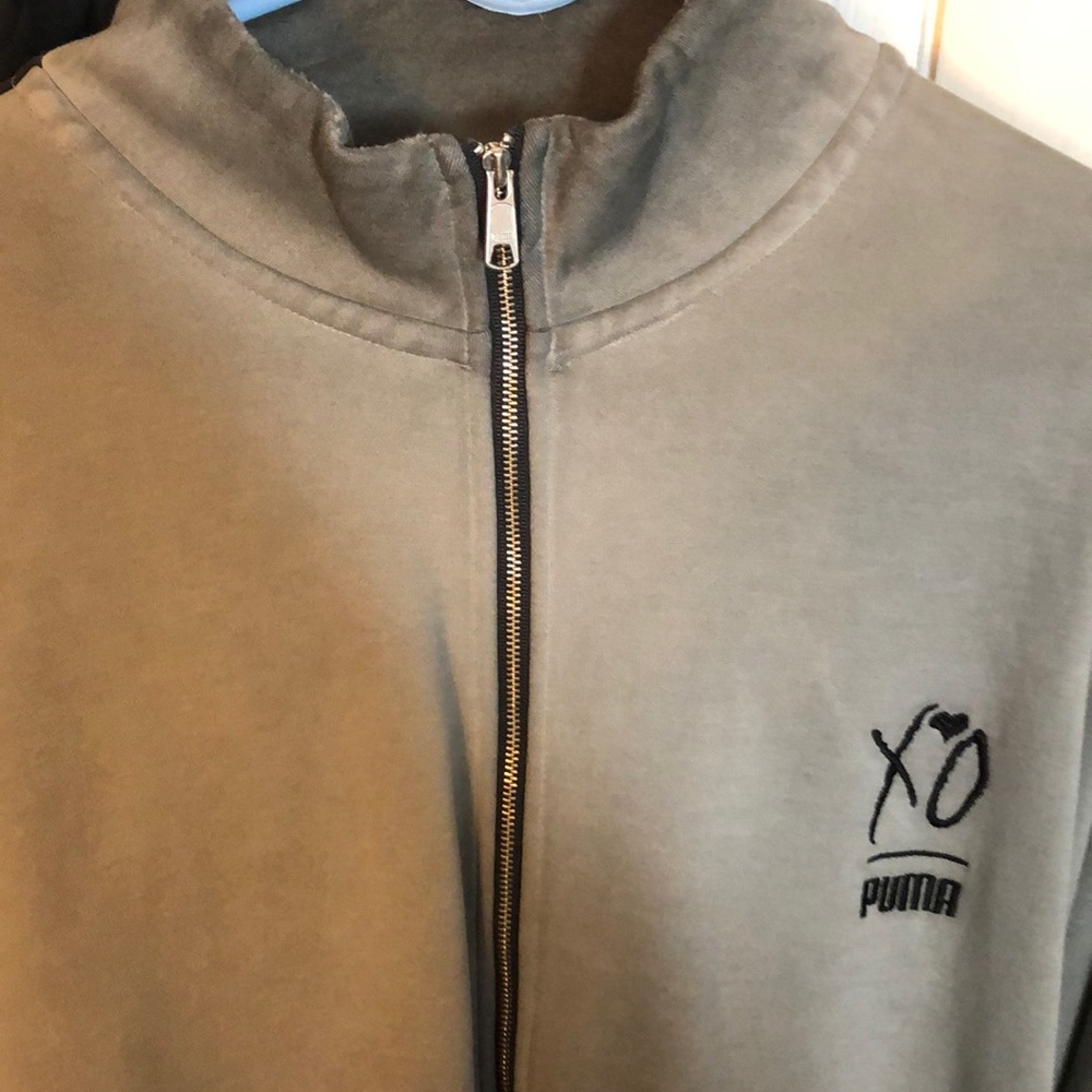 Puma XO collar zip up